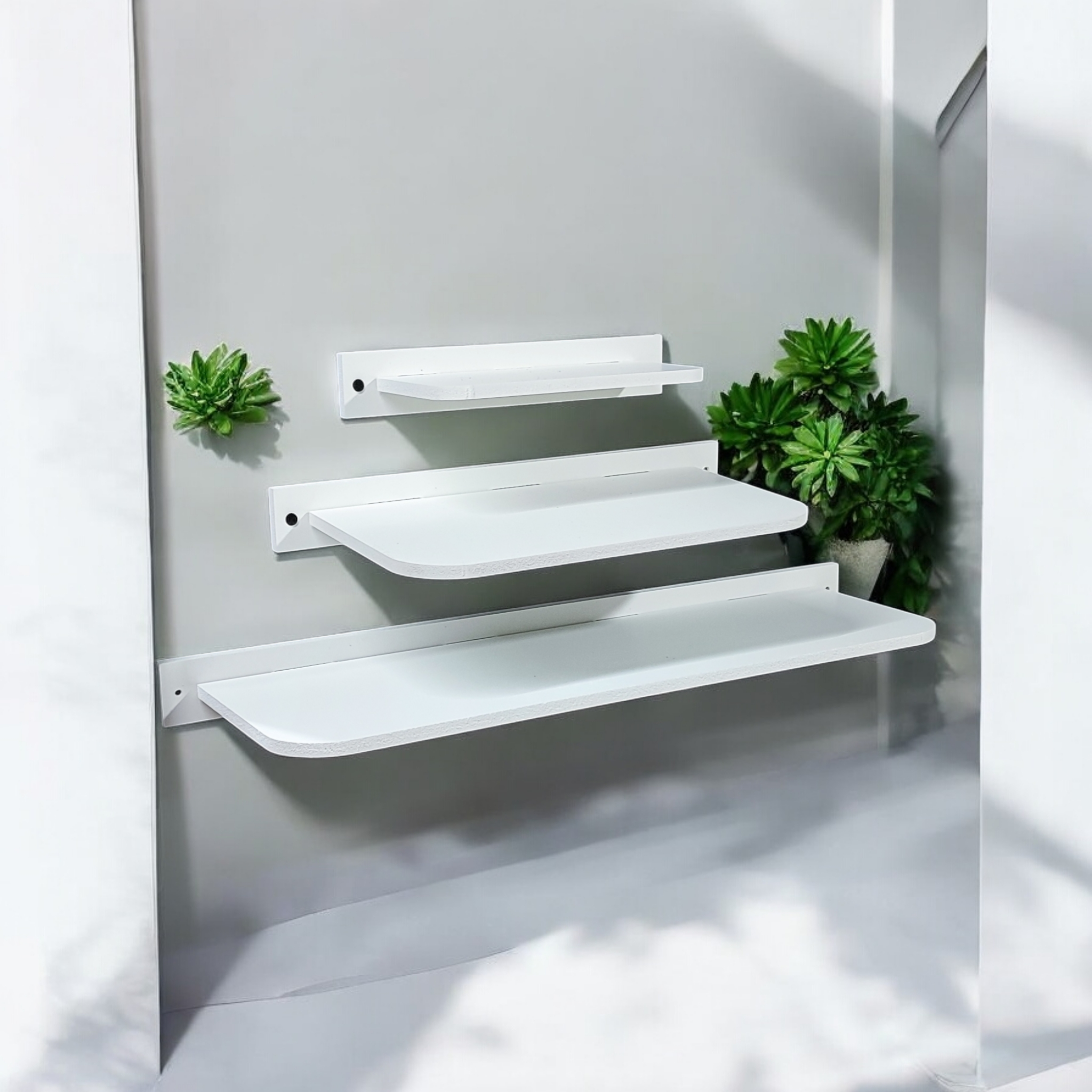 شلف پایه مخفی خونه خاص پک سه سایز 20-30-50 سانت